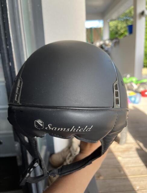 casque samshield shadowmatt avec 5 sworovski