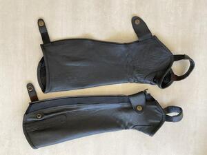 Mini chaps cuir Equitheme