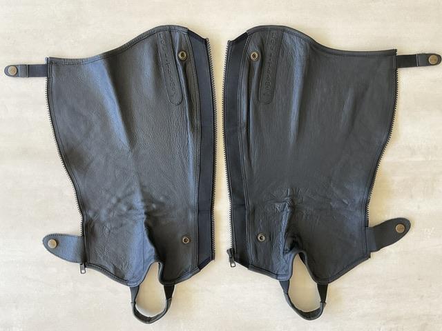 Mini chaps cuir Equitheme