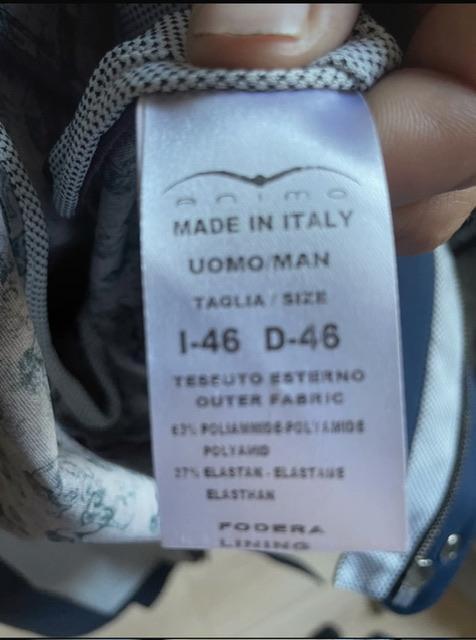 Veste concours homme Animo marine