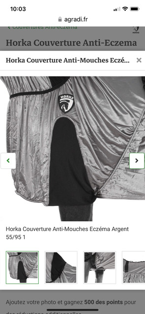 Couverture anti-eczéma Horka T155
