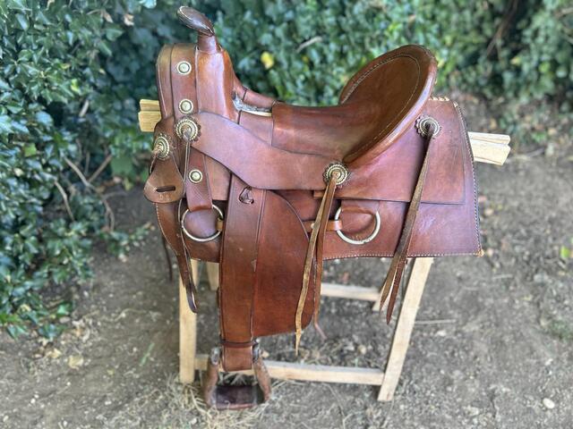 Selle western texas old timer half-seat