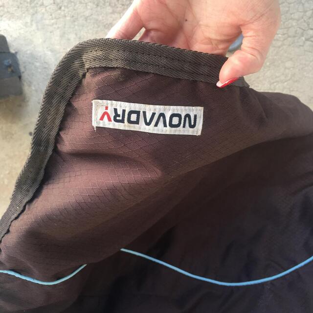 Couvre - Reins FOUGANZA Marron/Bleu Imperméable