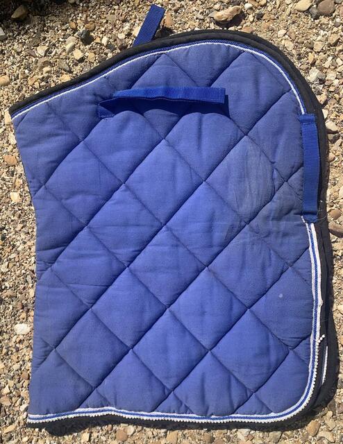 ensemble tapis bleu roi
