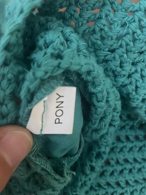 Bonnet bleu turquoise