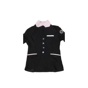 Veste concours noir rose