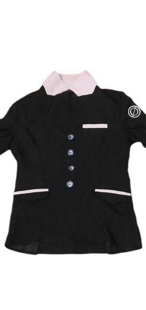 Veste concours noir rose