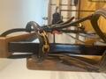 filet et rênes en cuir