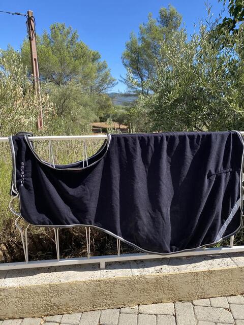 Couvre rein polaire noir