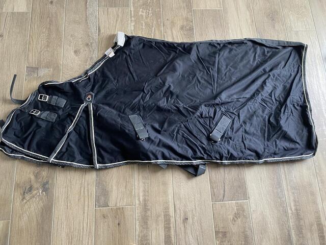 Chemise d’écurie noir fouganza
