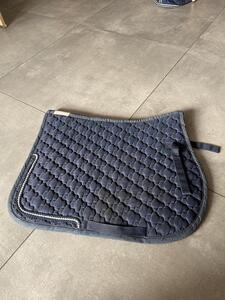 Tapis dressage bleu marine