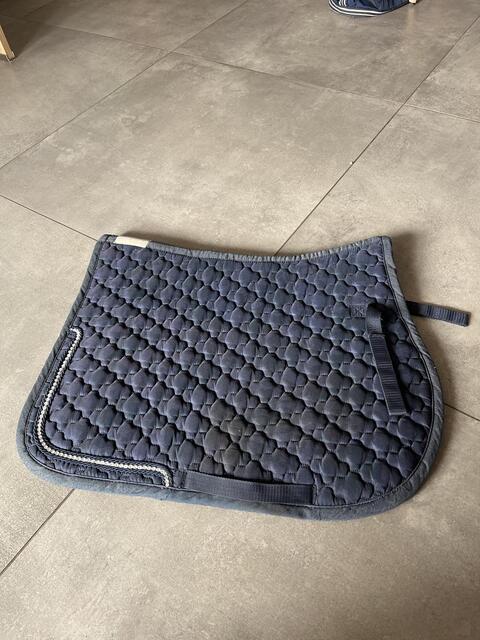 Tapis dressage bleu marine