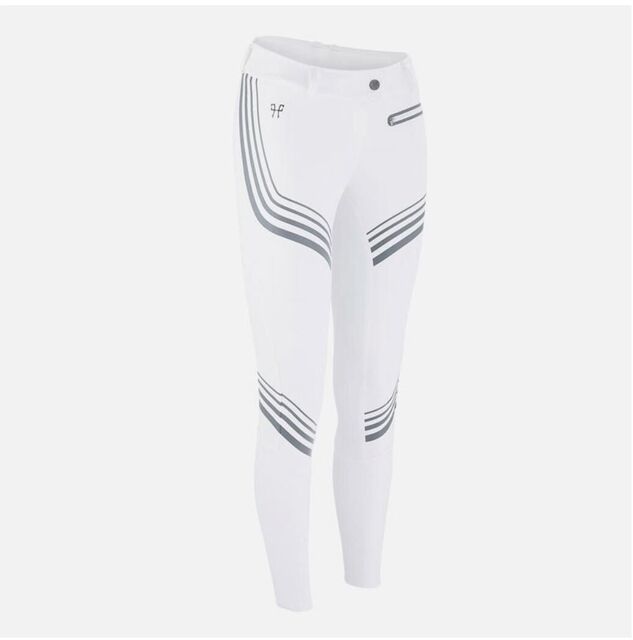 Pantalon X-plosive Horse Pilot Femme - neuf avec étiquette - blanc et gris argenté