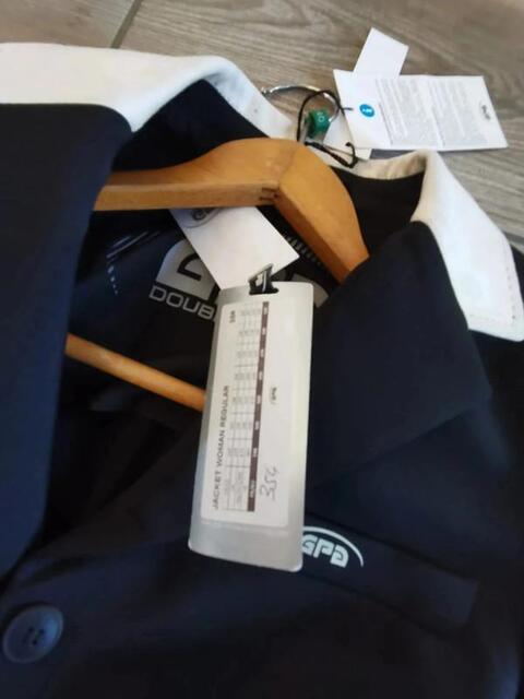 Veste de compétition équitation noire GPA taille 38R