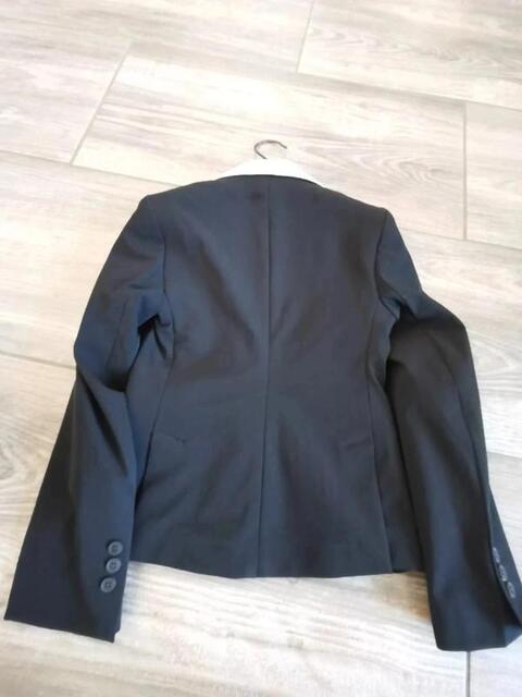 Veste de compétition équitation noire GPA 8 ans