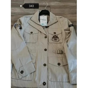 Veste Saharienne femme beige Flags & Cup taille S