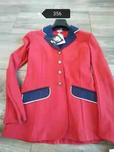 Veste équitation de compétition rouge Sarm Hippique taille 38