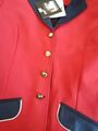 Veste équitation de compétition rouge Sarm Hippique taille 38