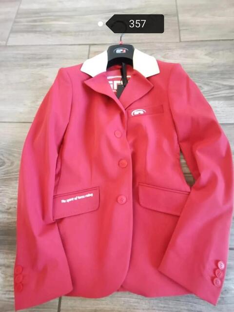 Veste de compétition équitation rouge GPA taille 32R