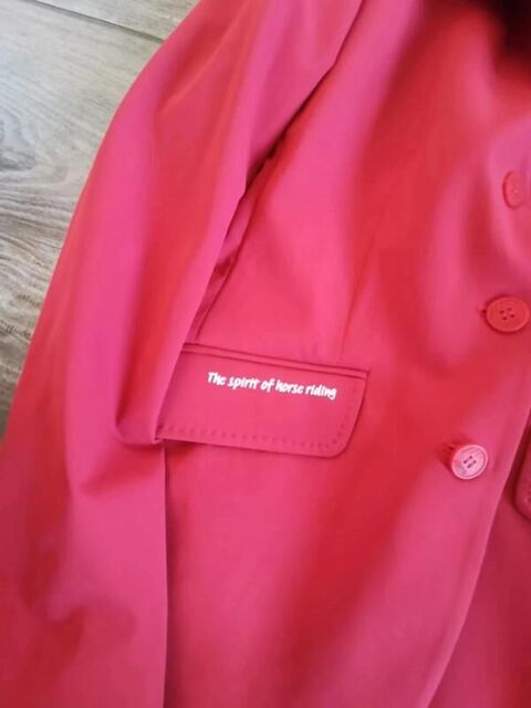Veste de compétition équitation rouge GPA taille 32R