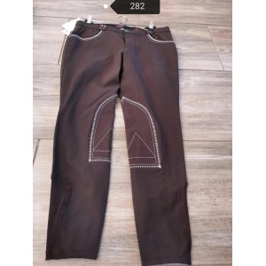 Pantalon d'équitation marron foncé Komutekir taille 40
