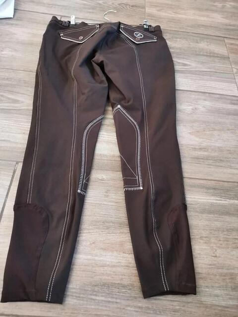 Pantalon d'équitation marron foncé Komutekir taille 40