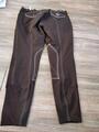 Pantalon d'équitation marron foncé Komutekir taille 40