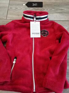 Veste polaire rouge Flags & Cup 6 ans