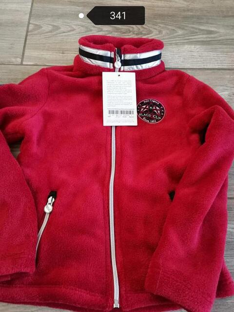 Veste polaire rouge Flags & Cup 6 ans