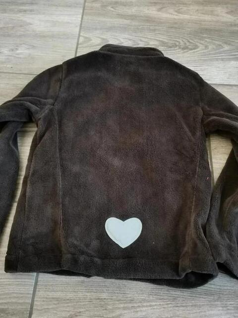 Veste polaire marron Flags & Cup 6 ans