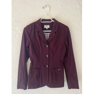 Veste concours prune Pénélope Leprevost