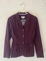 Veste concours prune Pénélope Leprevost