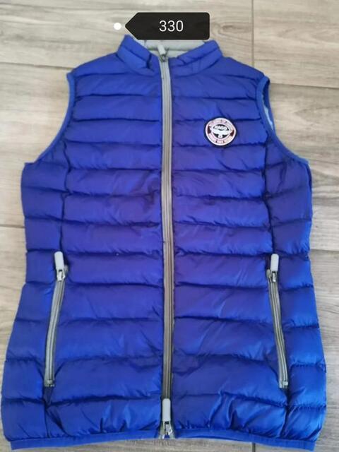 Doudoune sans manche bleue Hagg taille M