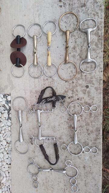 Divers mors de 125 à 145 mm