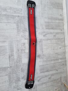 Sangle de couleur rouge Taille 115 cm avec élastique Marque PICASSO