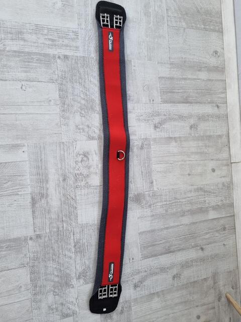 Sangle de couleur rouge Taille 115 cm avec élastique Marque PICASSO