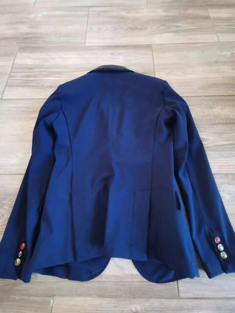 Veste de compétition équitation bleu Cavalleria Toscana taille 38