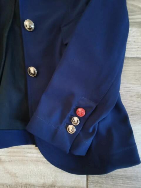 Veste de compétition équitation bleu Cavalleria Toscana taille 38