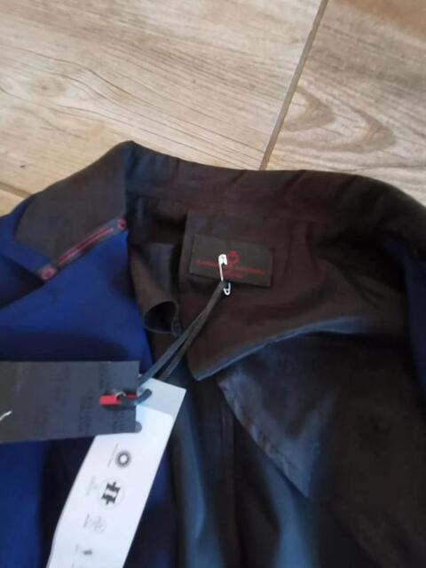 Veste de compétition équitation bleu Cavalleria Toscana taille 38