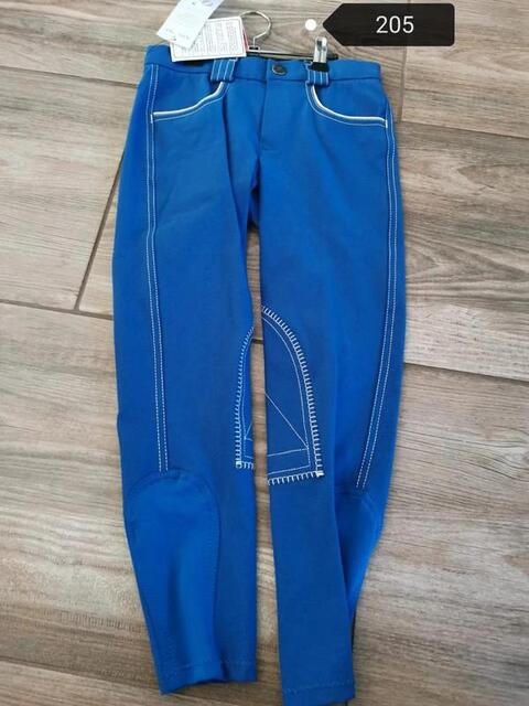Pantalon d'équitation bleu Komutekir 10 ans