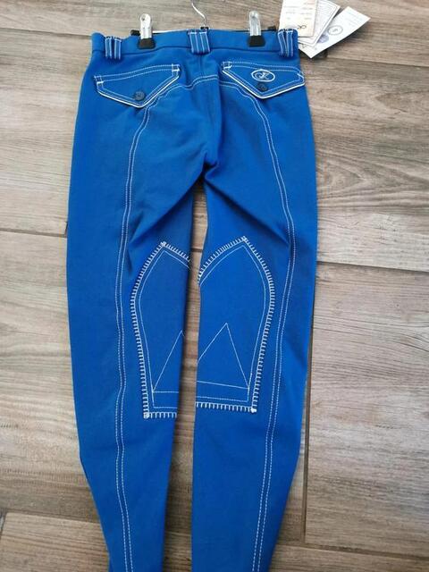 Pantalon d'équitation bleu Komutekir 10 ans