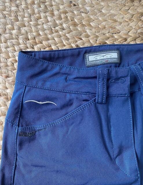 Pantalon Animo bleu pétrole