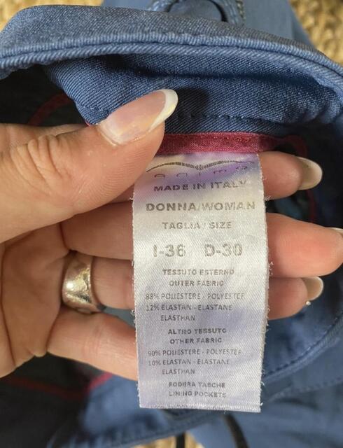 Pantalon Animo bleu pétrole