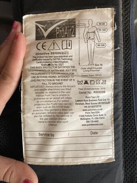 Gilet airbag