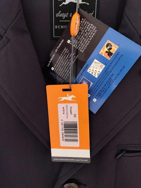 Veste de concours Schockemöhle neuf