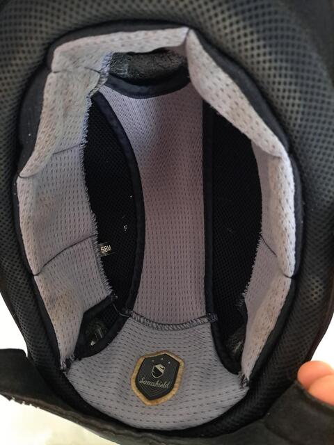 Casque Samshield Shadowmatt noir