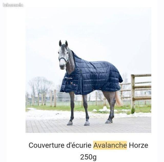 Couverture Avalanche HORZE 250g 125cm
