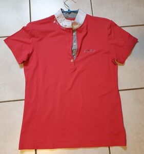 Polo concours ANIMO couleur Corail