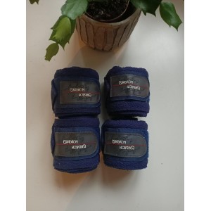 Bandes bleu marine