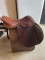 Selle de sellier 17,5